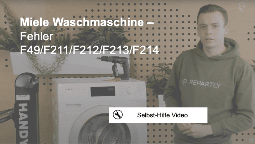 Video - Miele Waschmaschine F49-F211-F212-F213-F214